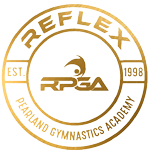 REFLEX the Pearland Gymnastics Logo